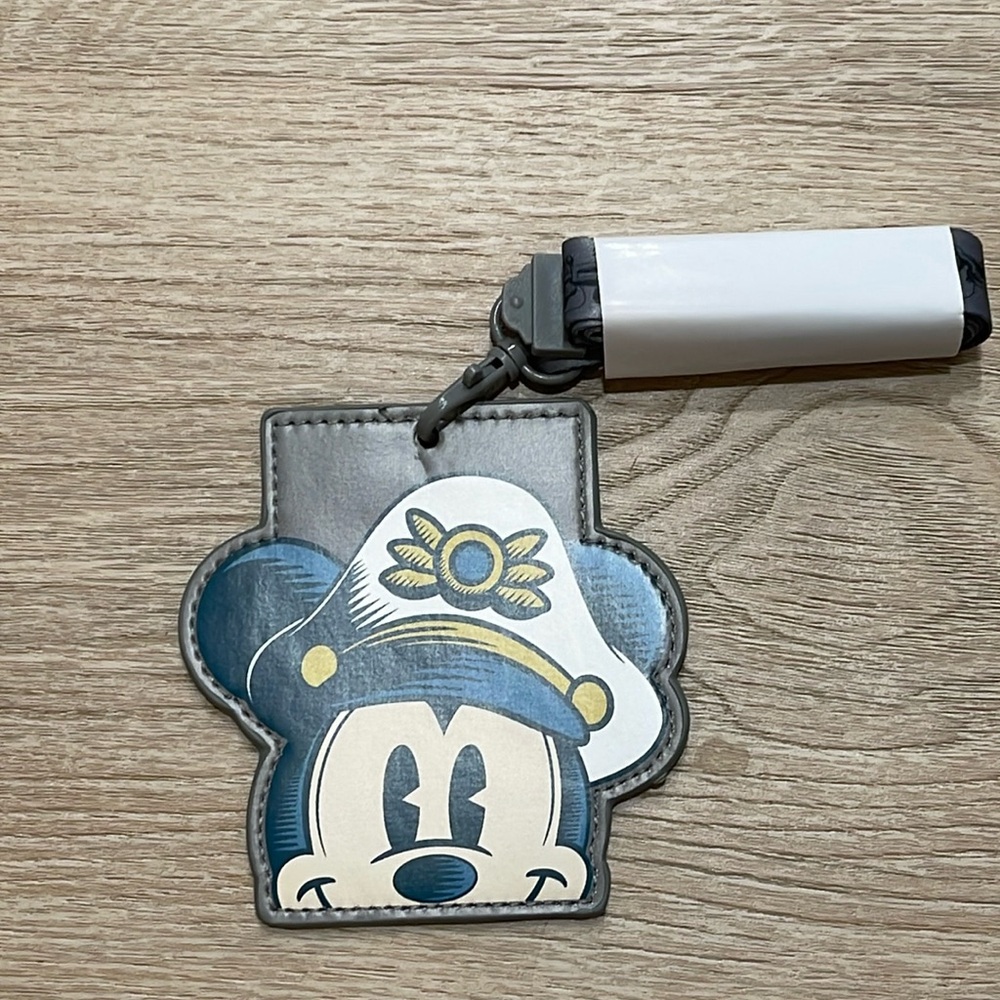 Disney Cruise Line DCL 25th Anniversary Platinum Lanyard Castaway Club Mickey